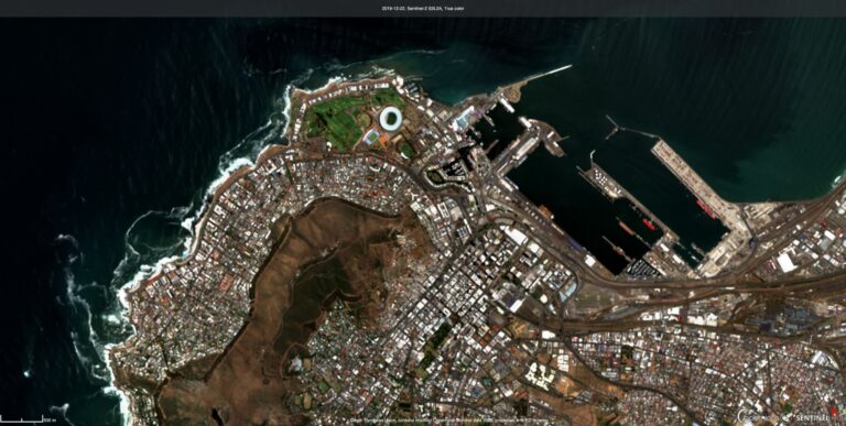 GSD Calculator | Sentinel-2 Image of Cape Town