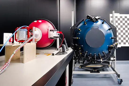 Simera Sense characterisation facility